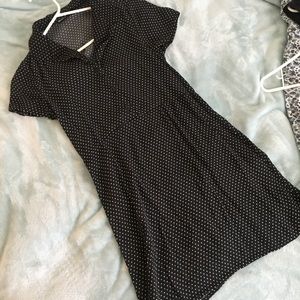 brandy melville polka dot button dress RARE